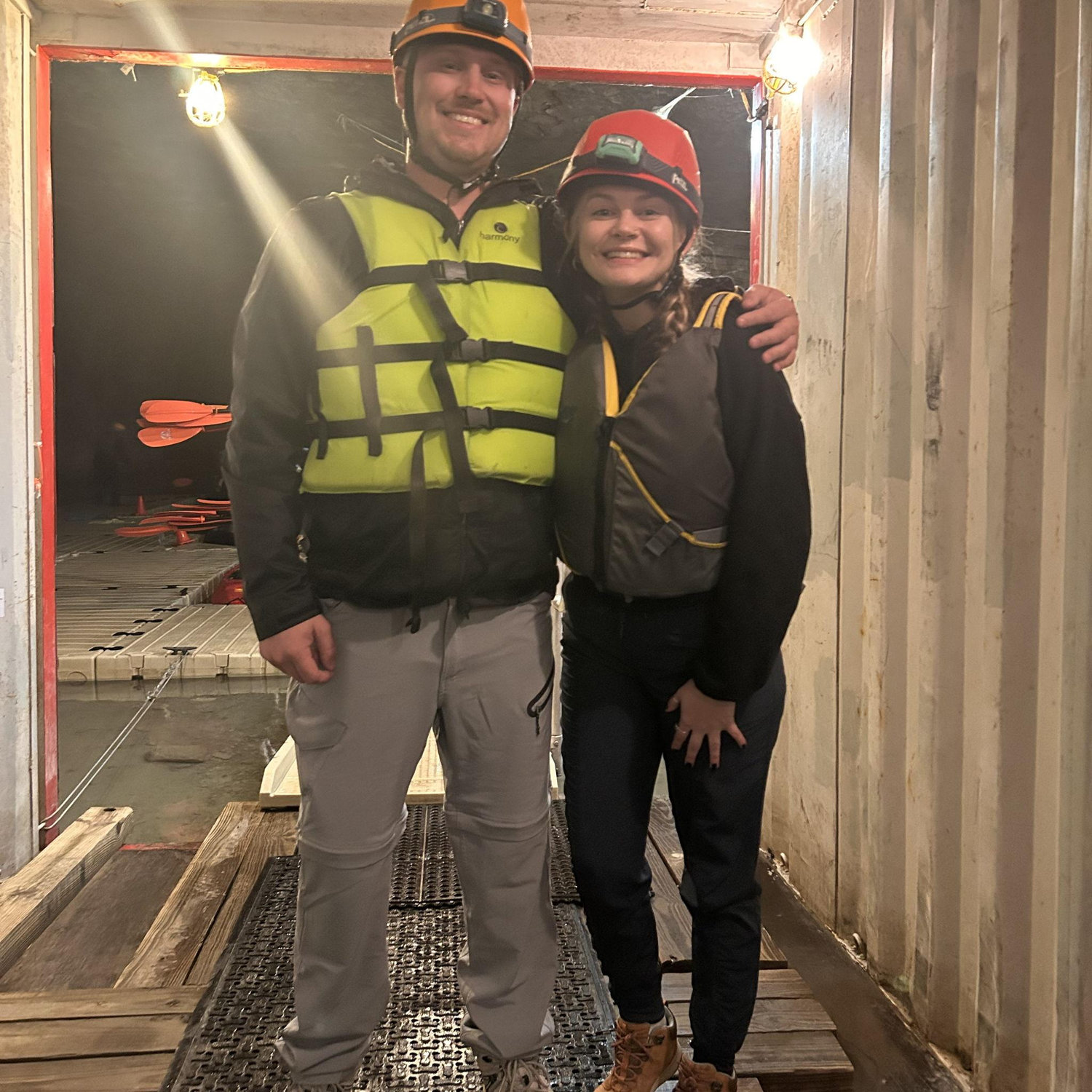 We loved the kayak tour at Gorge Underground, make sure you dress warm!