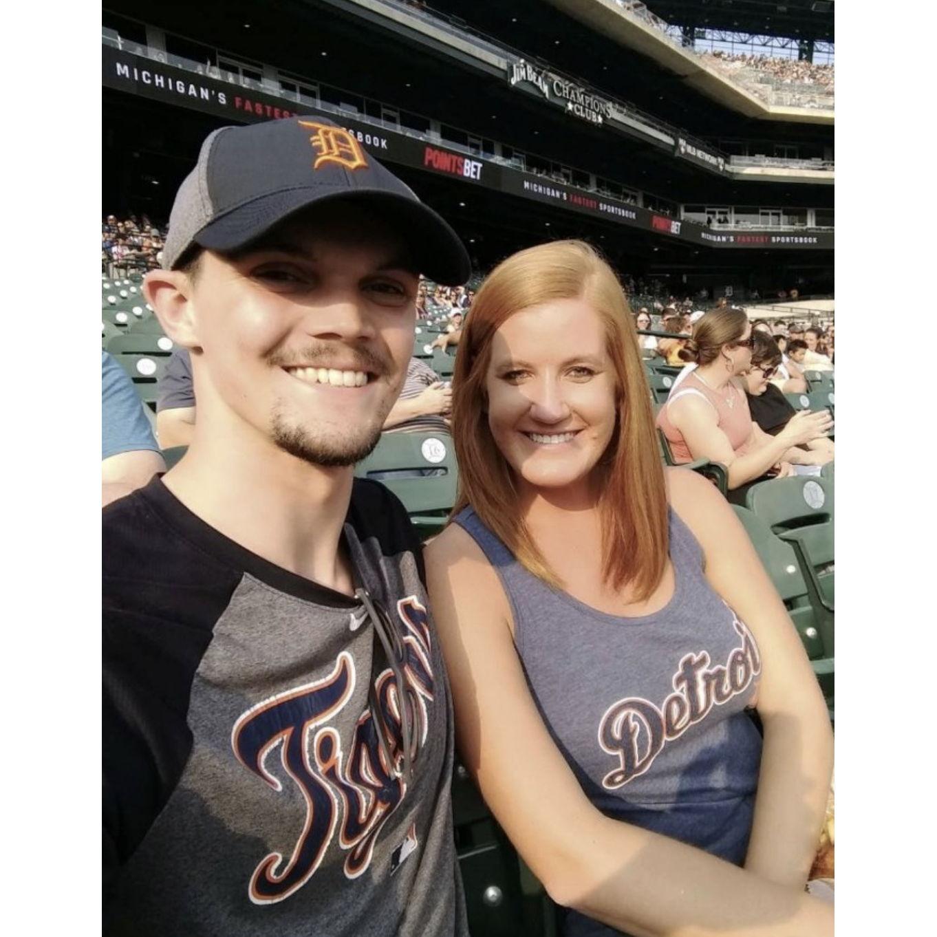 Our first picture together