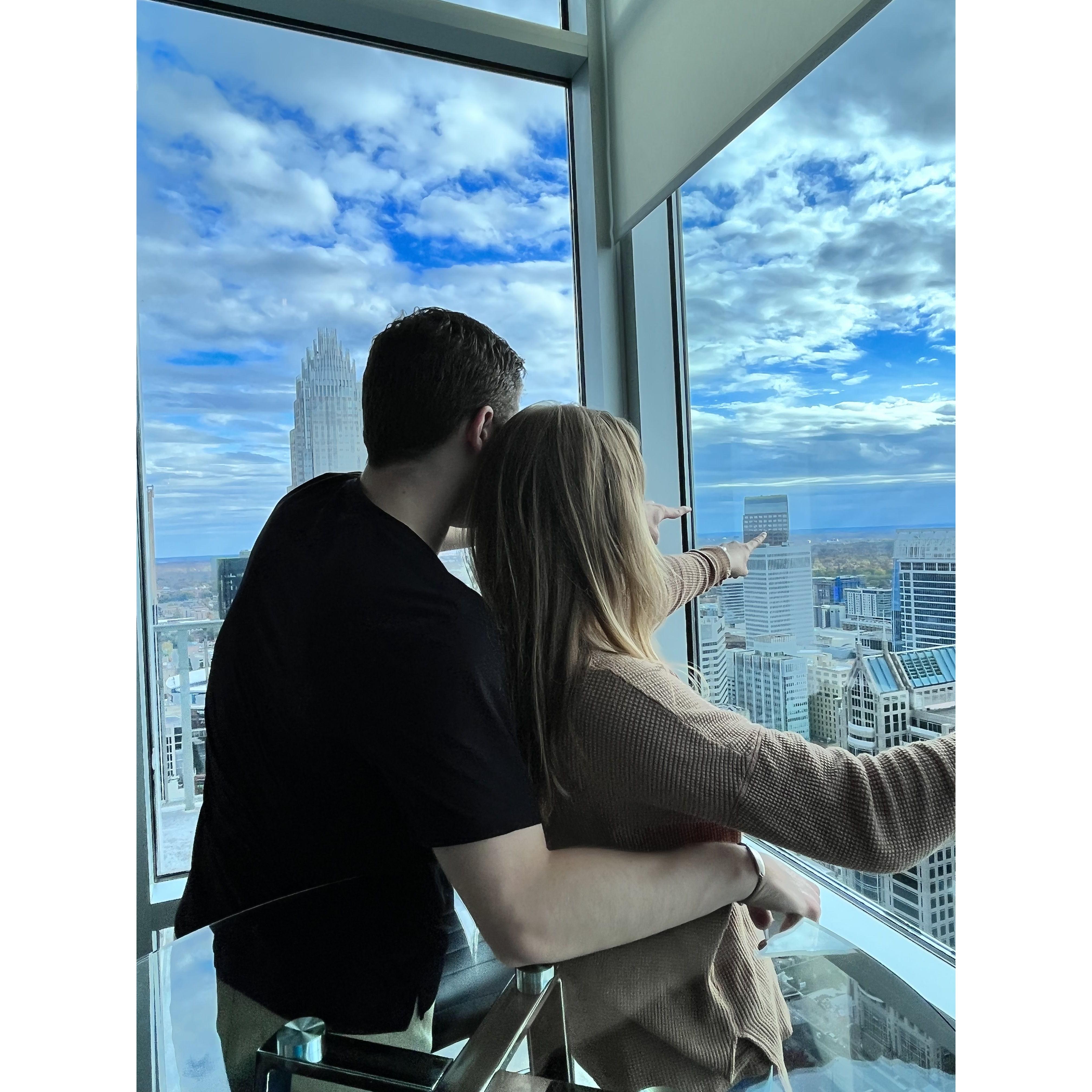 Observing our home's skyline together