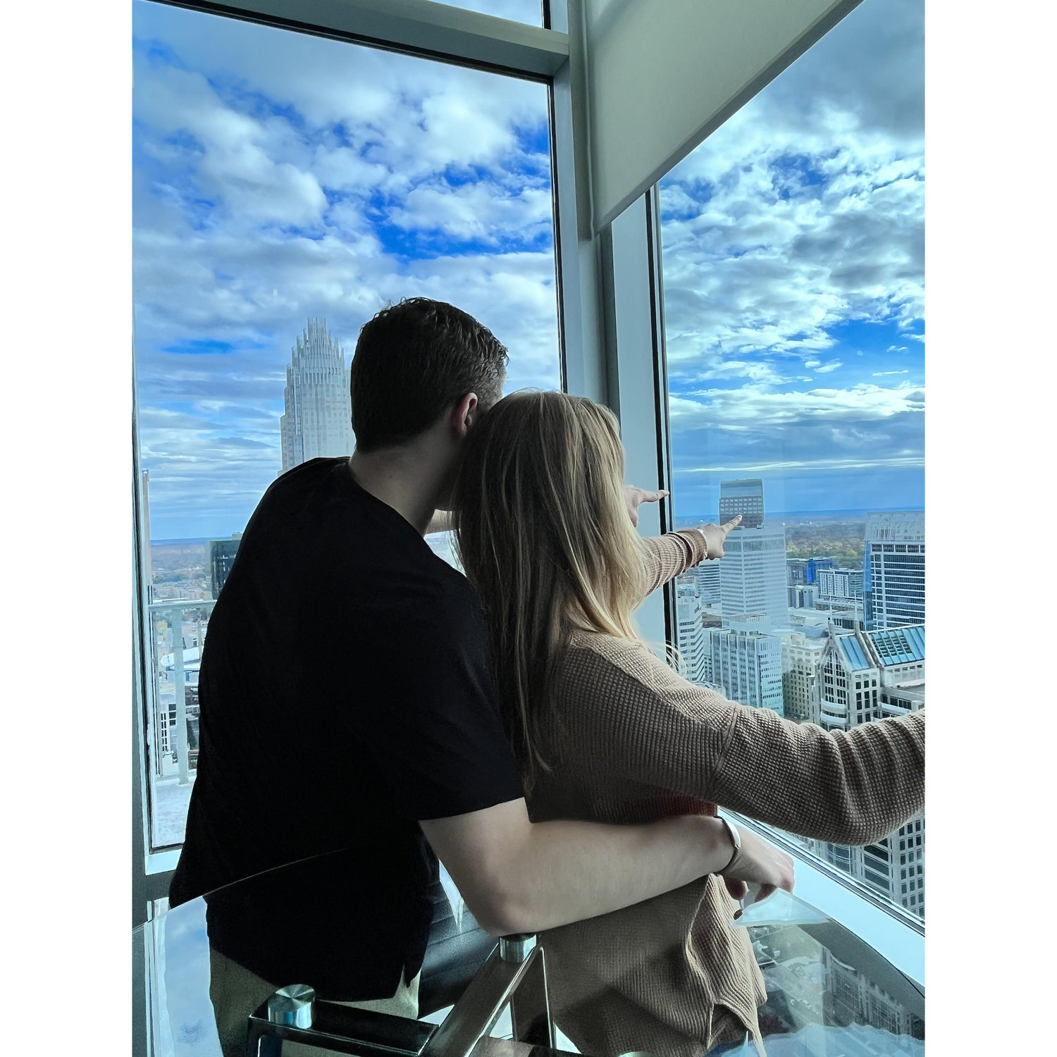 Observing our home's skyline together