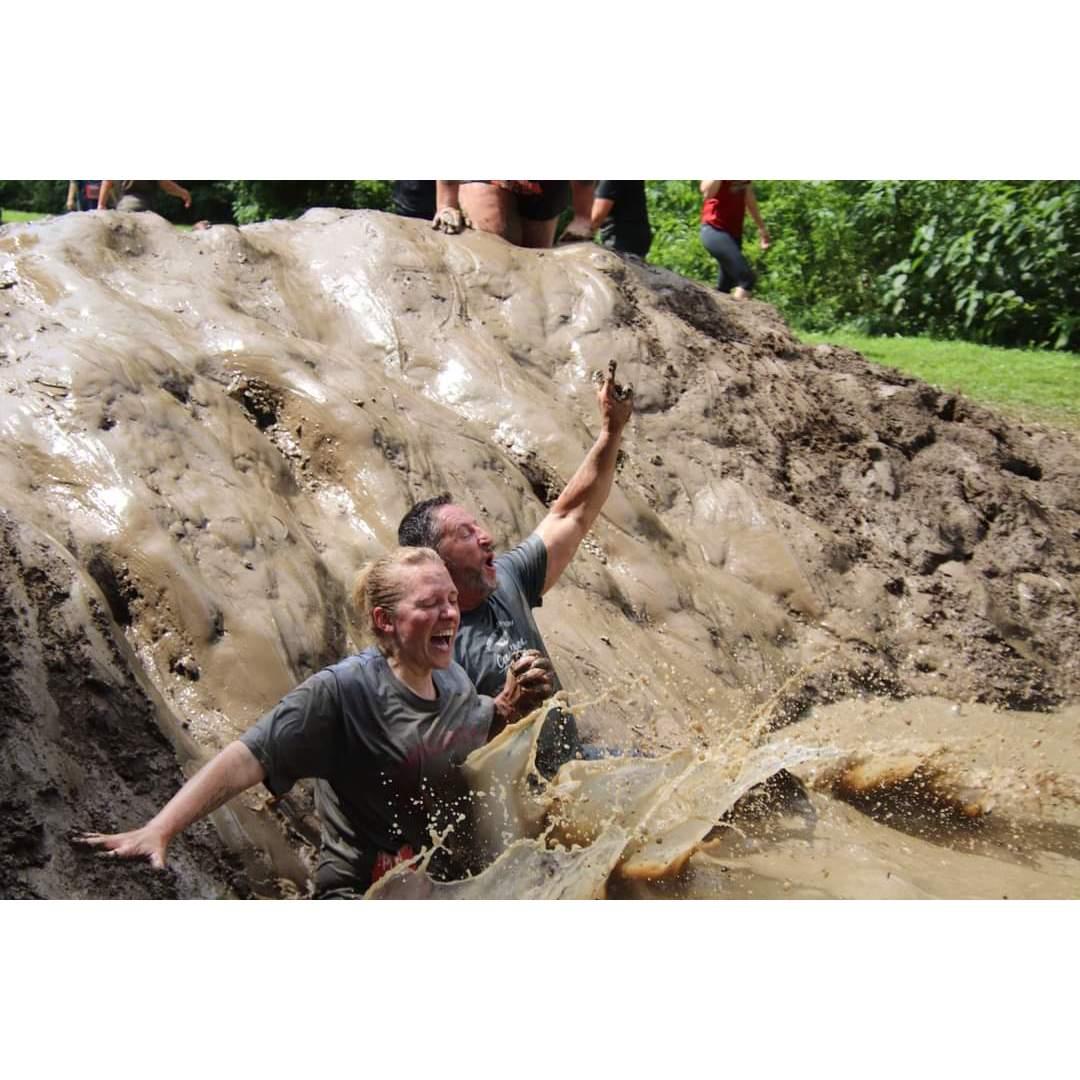 Case Creek Mud Run in Coal Valley, IL - August 2022.