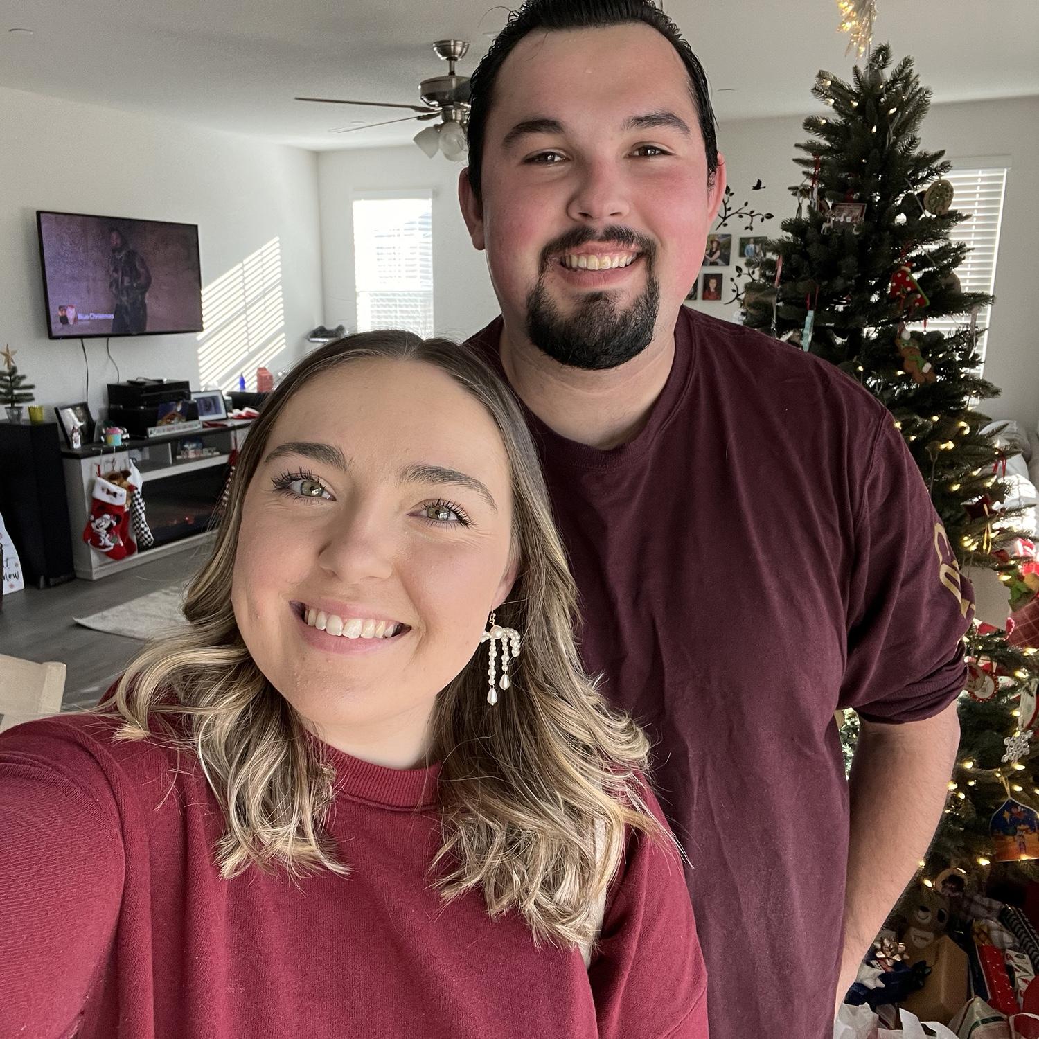 Our third Christmas Eve together