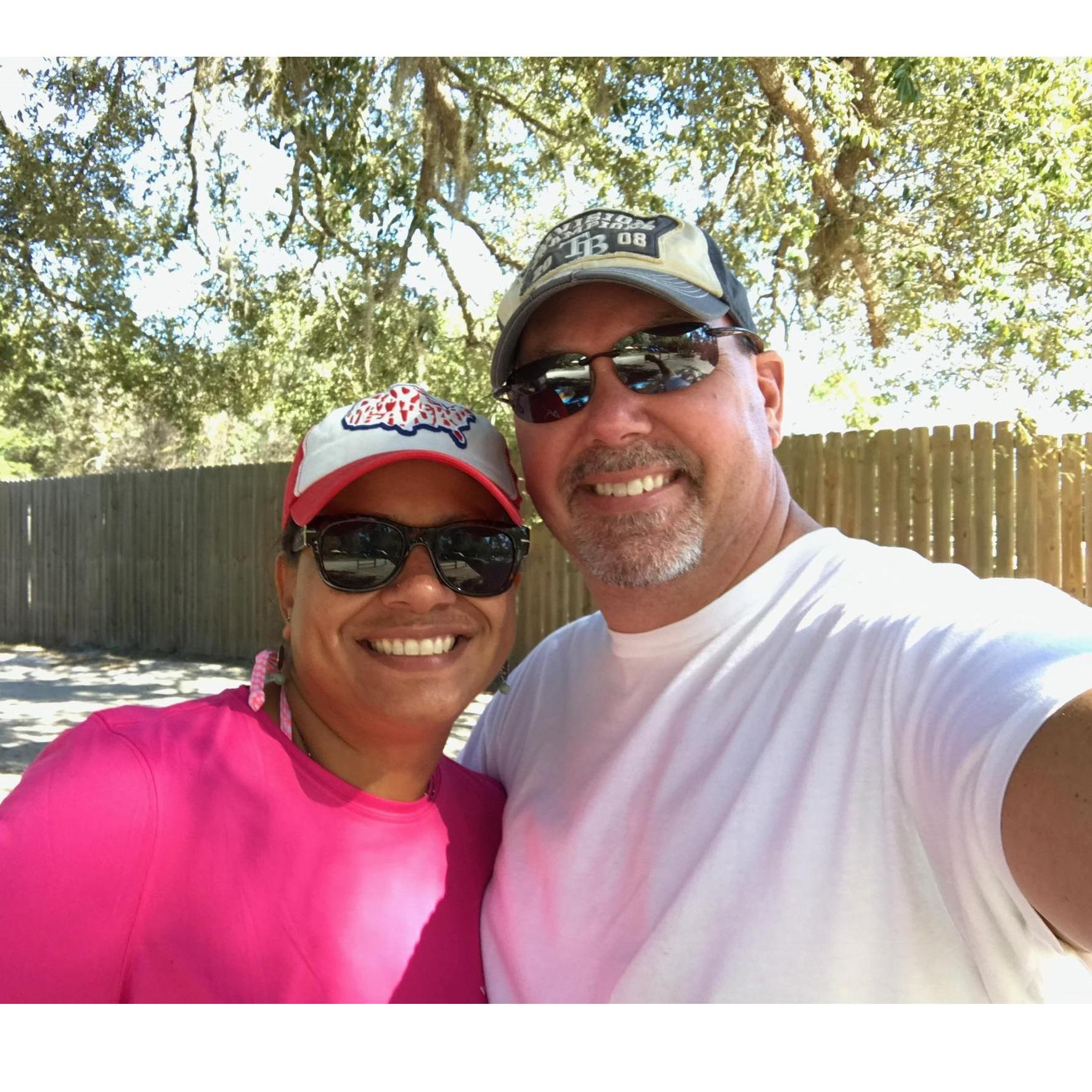 First visit to Weeki Wachee together. December 2016