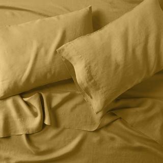 Natural Hemp Fiber 4-Piece Sheet Set