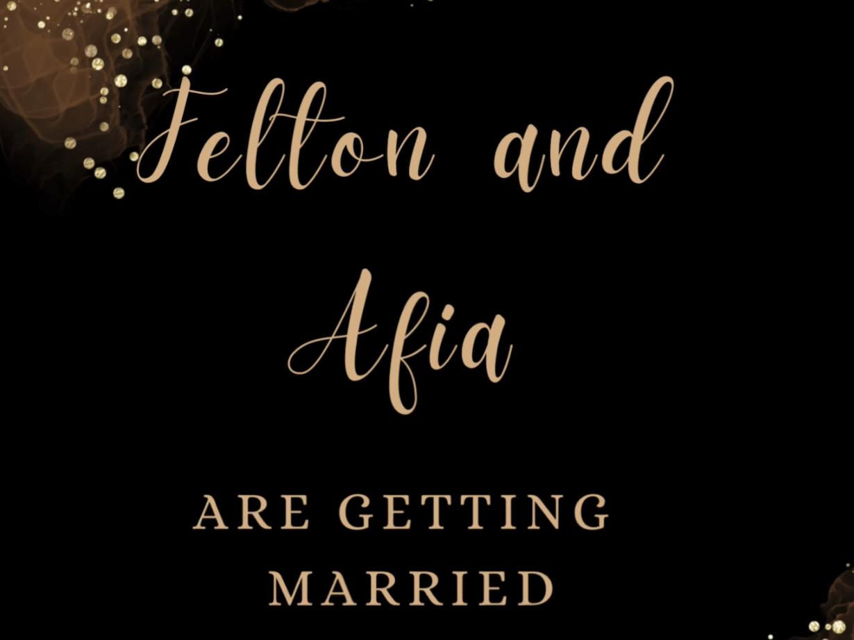 The Wedding Website of Afia Shackleford and Felton Williams