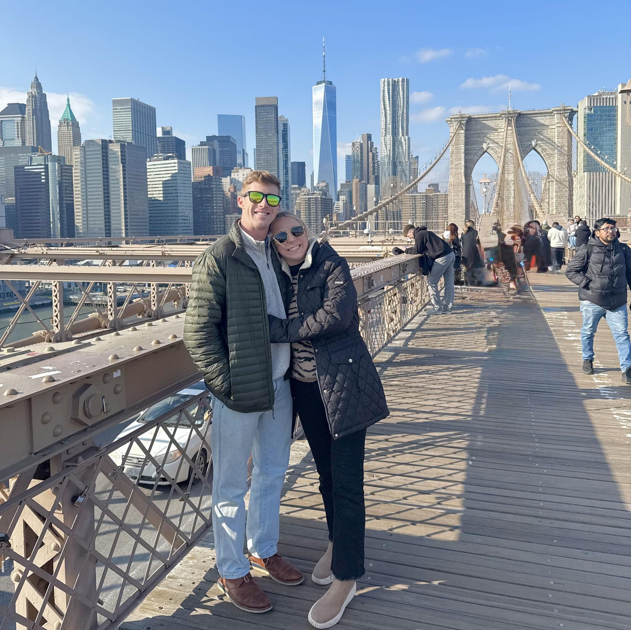 Lauren flew to New York in January!