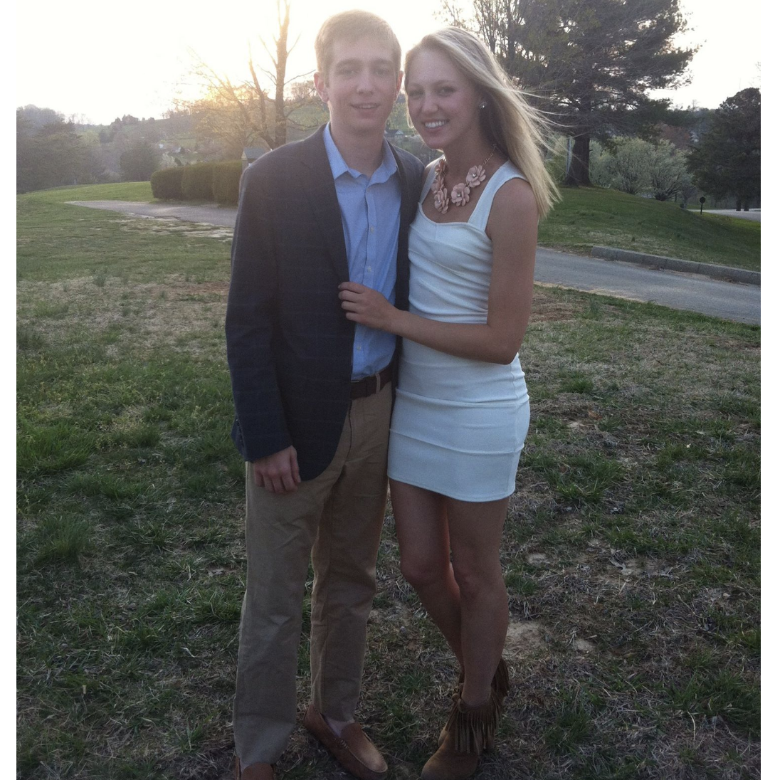 2014 - Alex's senior formal with Pi Kappa Phi