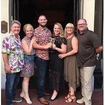 A surprise from the parents to celebrate our engagement