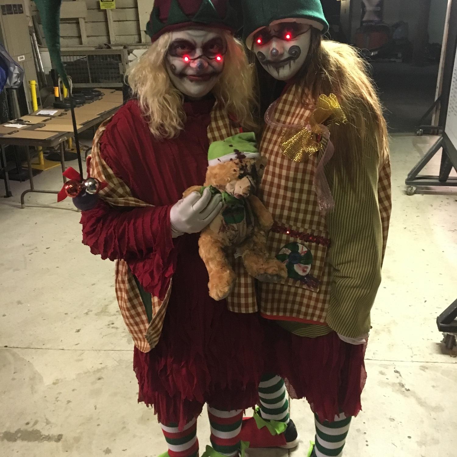 Repeating the annual tradition together at Dorney park haunt!