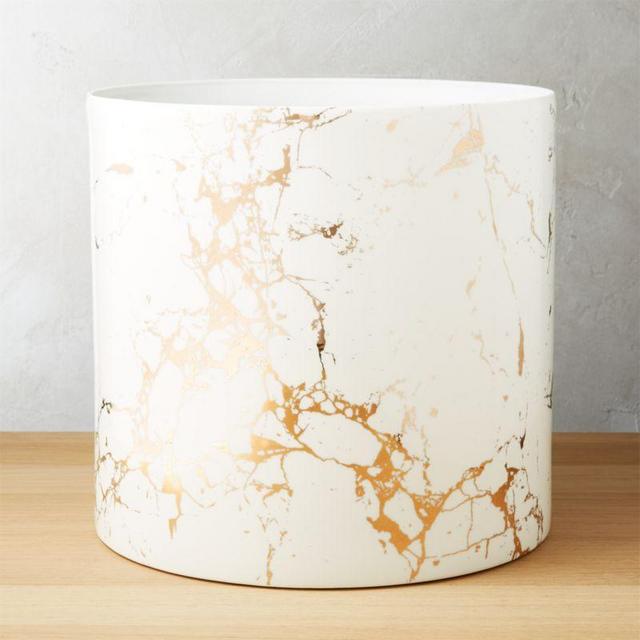 Palazzo Large Marbleized Planter
