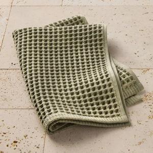 Waffle Towel - Olive Sage