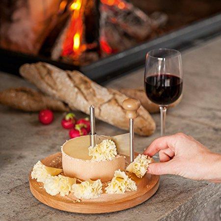 Boska Holland Cheese Curler with Dome Lid, European Beech Wood, Also for Chocolate, Explore Collection