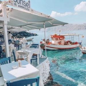Sunset Ammoudi Bay - Dinner for Two