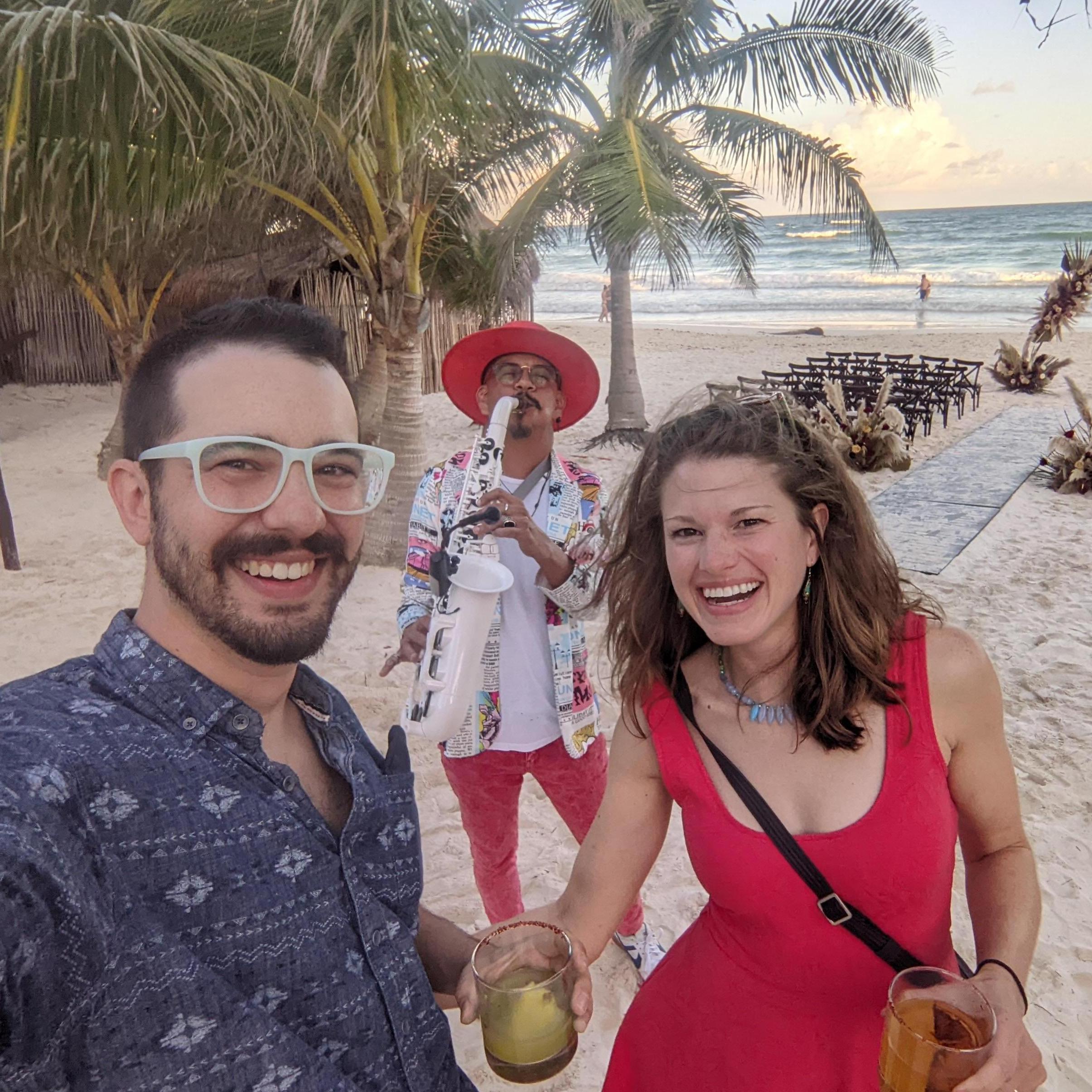 Laura & Sam's Wedding, Tulum, Mexico - 2021