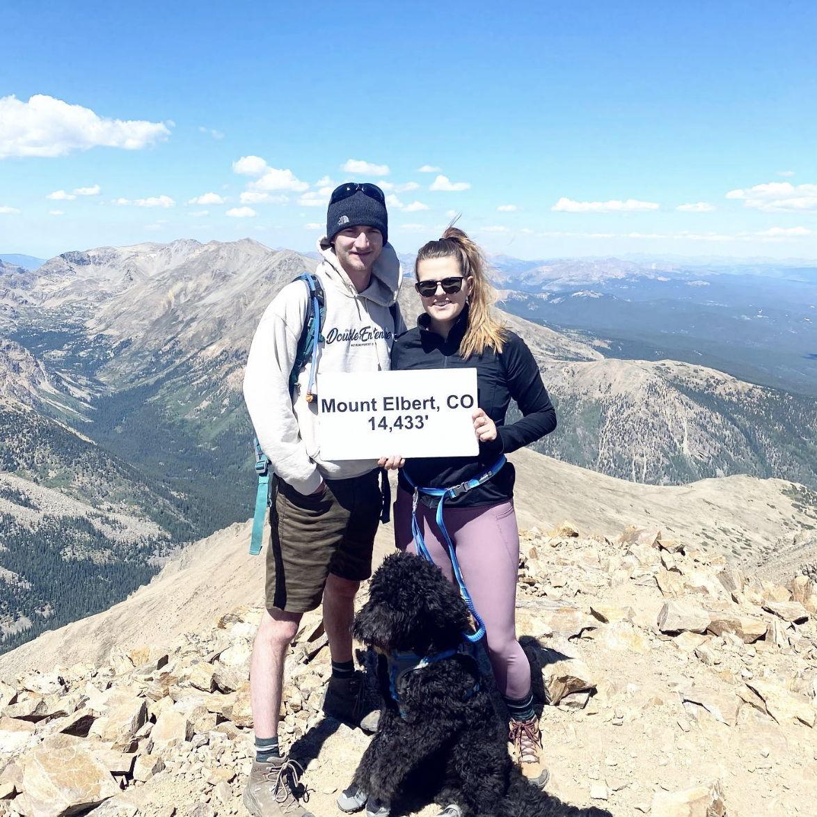 Hiking our 1st 14'er!