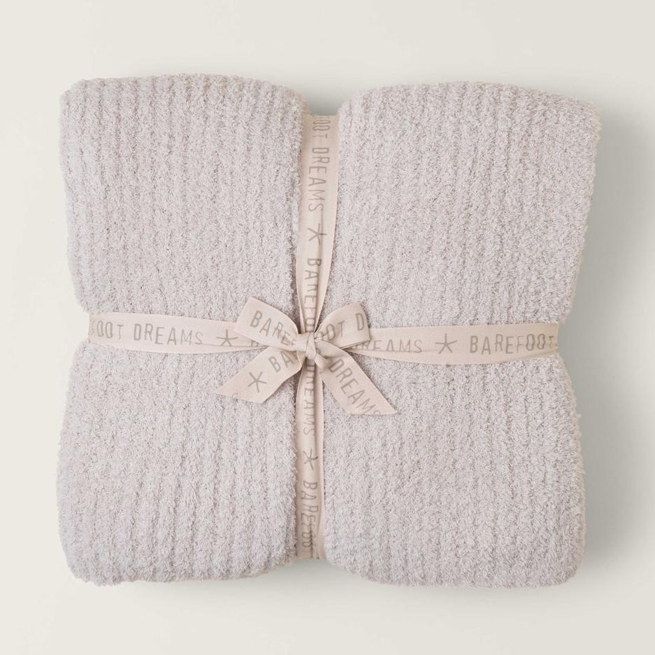 CozyChic® Ribbed Bed Blanket, Shade Taupe, King Size