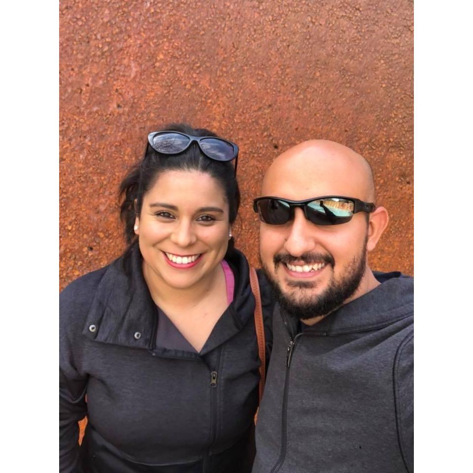 One of our first adventures together. Jan. 2018.