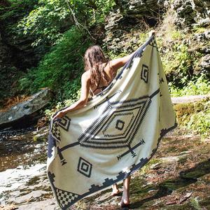 Pendleton Los Ojos Oversized Jacquard Beach Towel