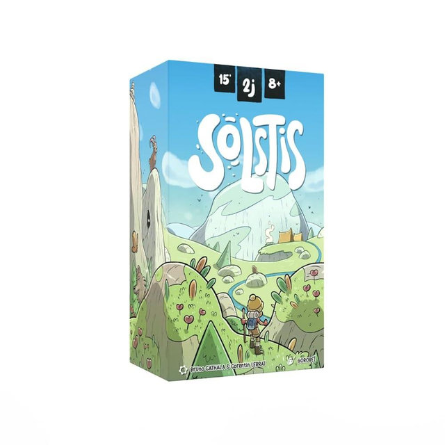Hachette Boardgames Solstis | Two-Player Tile Drafting Game | Ages 8+ | 2 Players | 15 Minutes