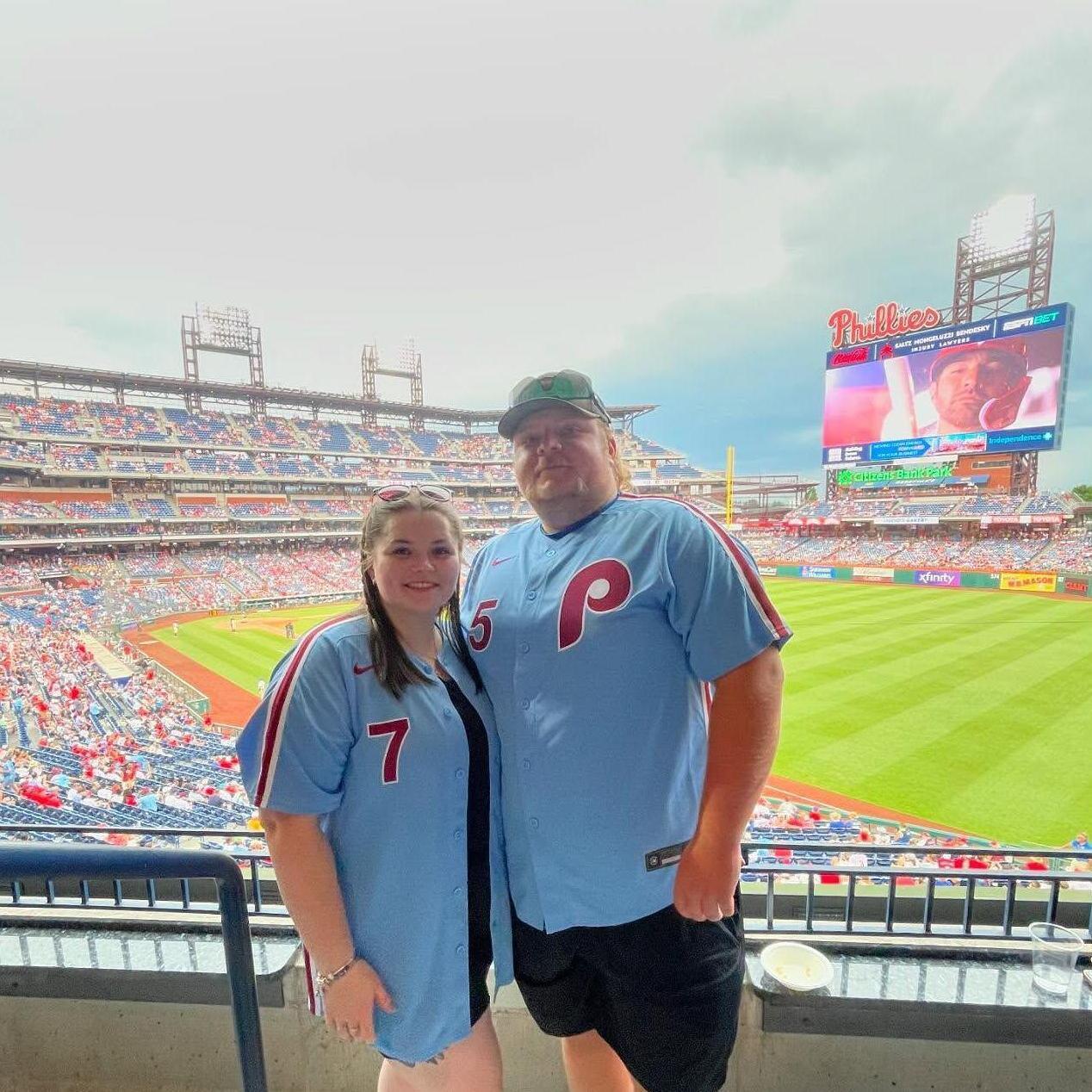 First Phillies game together