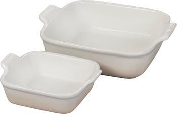 Set of 2 Heritage Square Baking Dishes