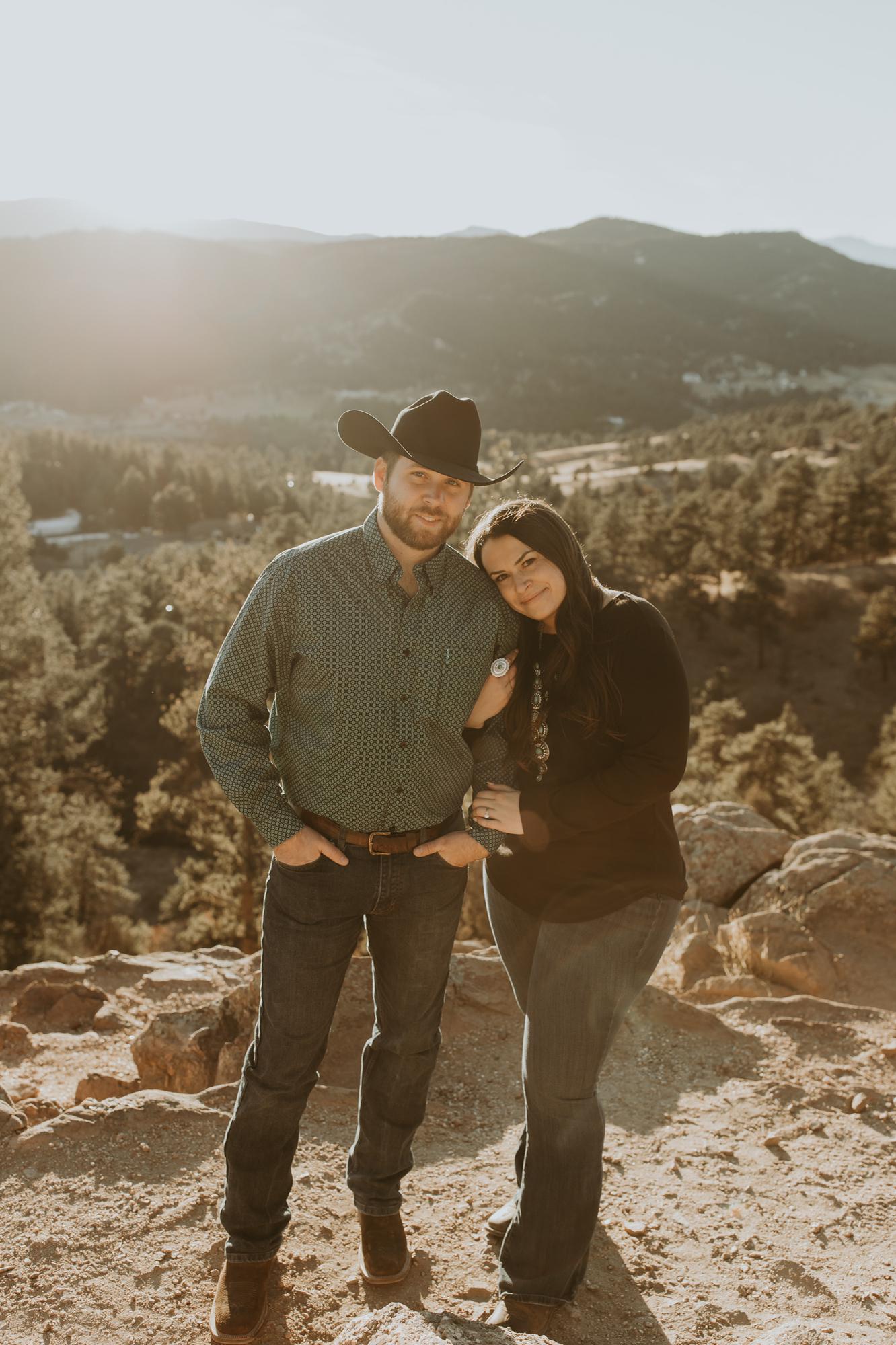 Morrison CO Engagement Photos- December 2021