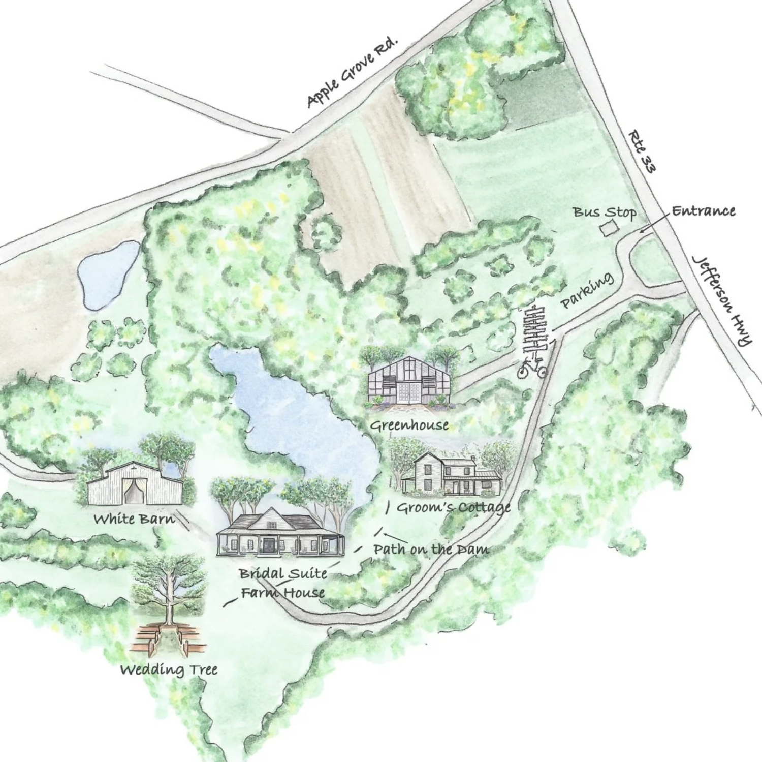 AVONLEA FARMS MAP