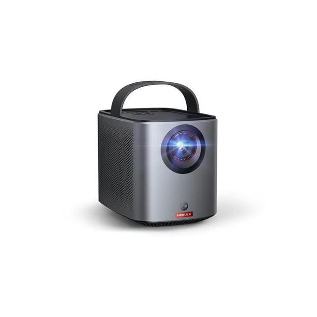 NEBULA Mars 3 Air GTV Projector - Netflix Officially Licensed, 400 ANSI-Lumen Brightness, Native 1080P, Dolby Digital Sound,150-Inch Picture, Built-In Battery for 2.5 Hours of Playtime Anywhere.