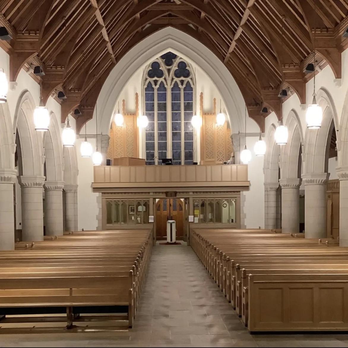 A look inside the church!
