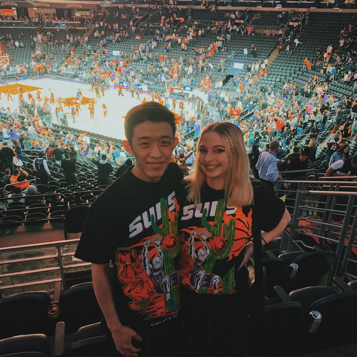 Sun's Game - we beat the Mavericks!