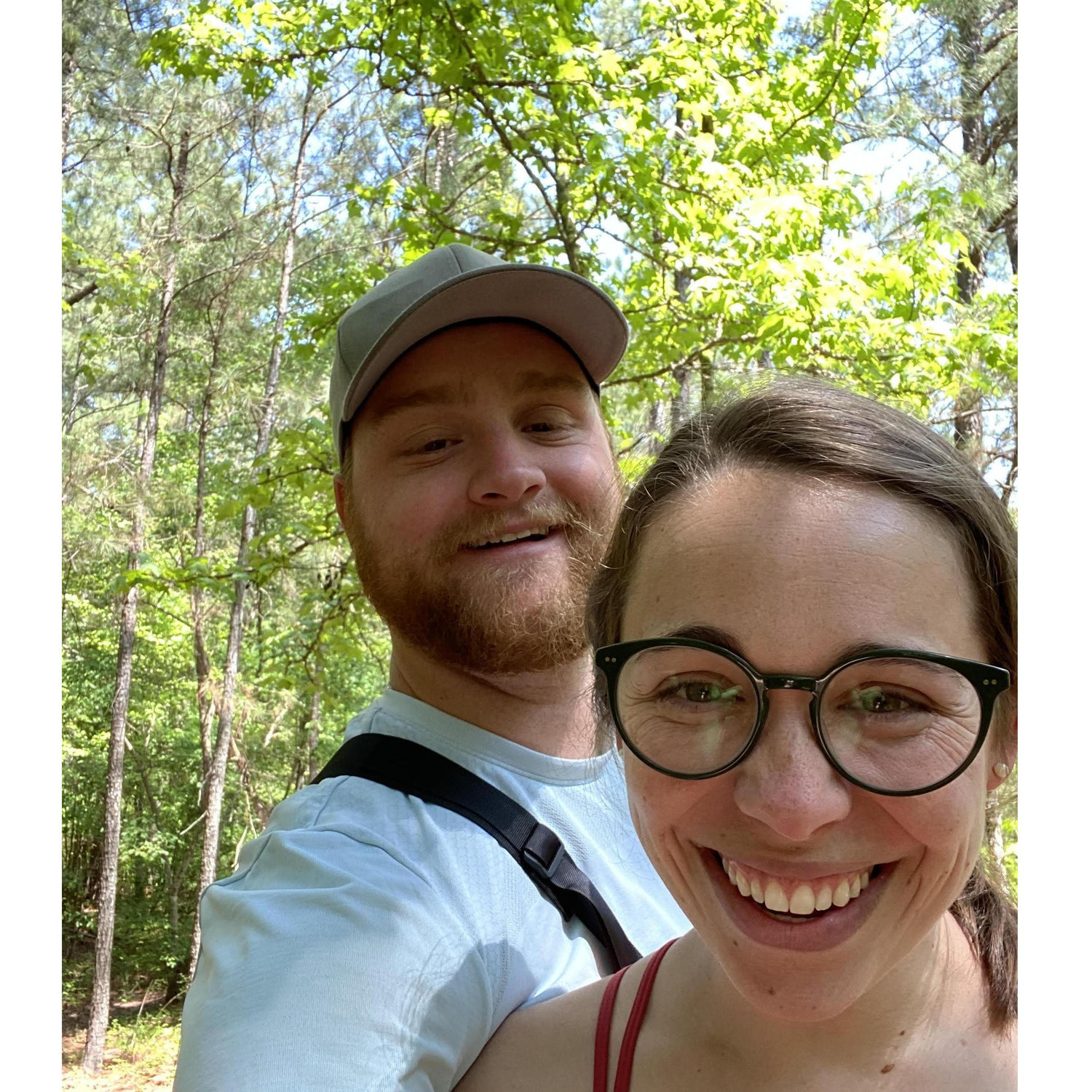 Hiking around Sardis Lake in Mississippi