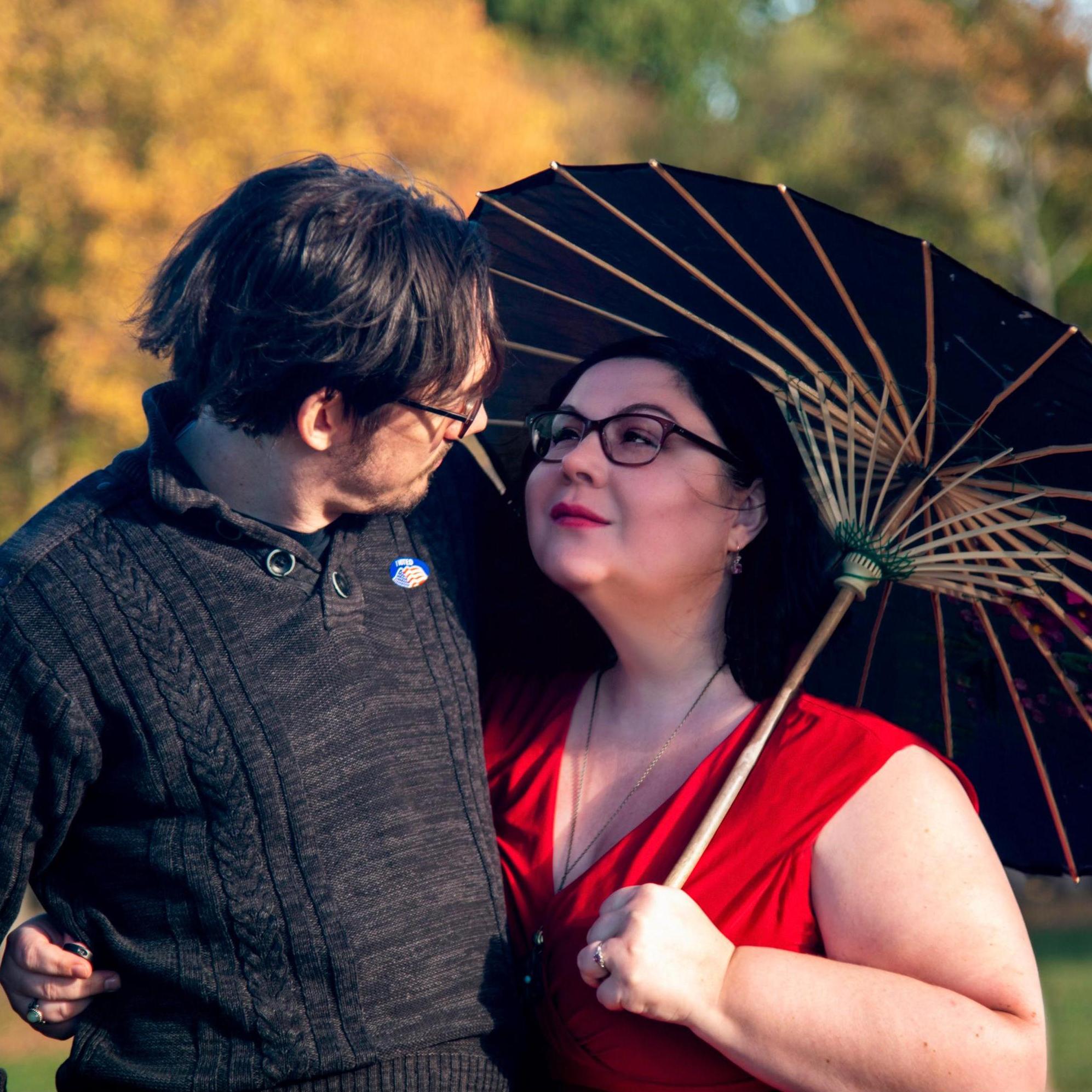 We did a little couple photoshoot on our original wedding date of 10/17/20.