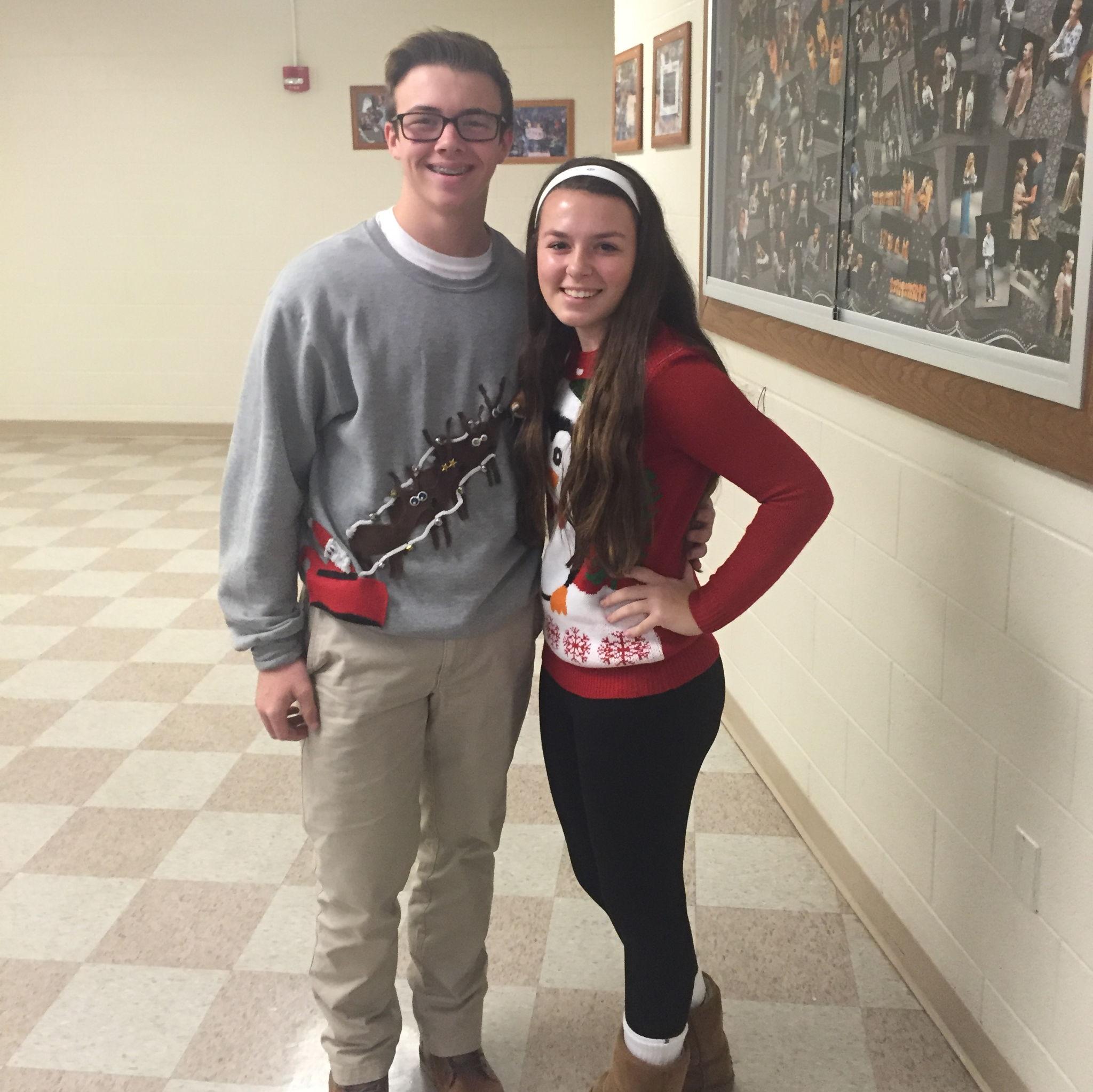 Our first picture together as a couple during Sophomore year of High School, December 2015