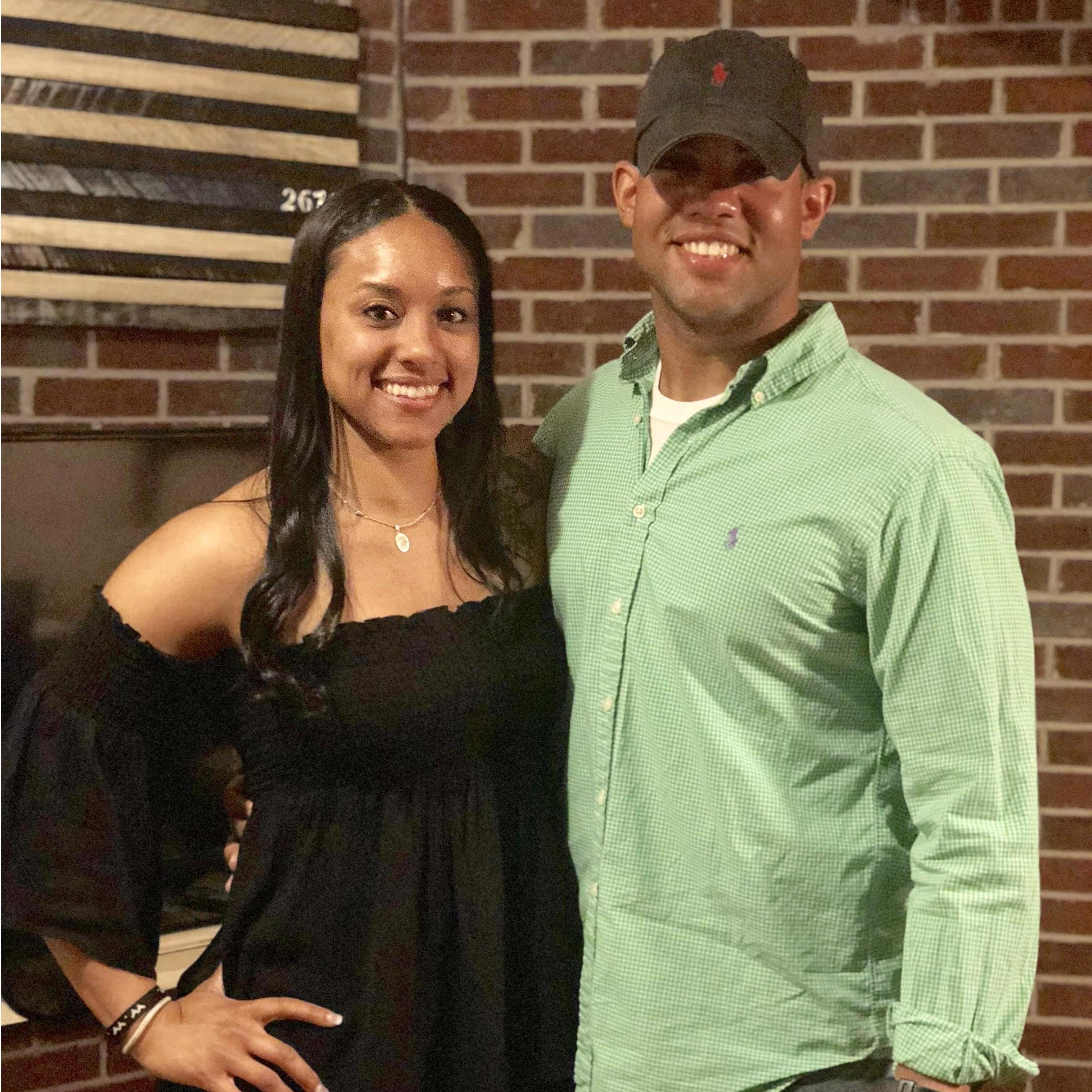 DK’s first birthday celebration as a couple