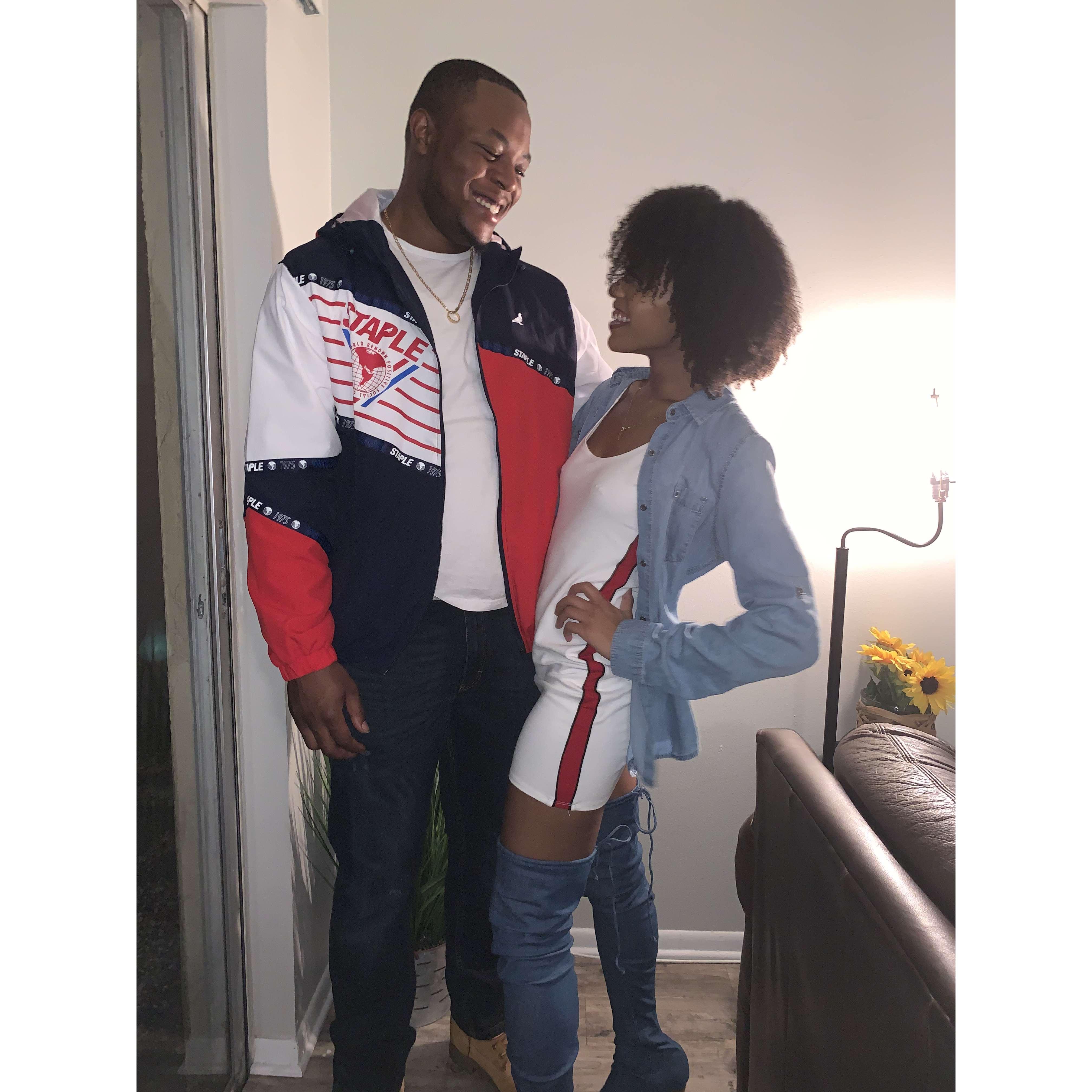 First concert together- Travis Scott
Also one of my favorite pictures we have taken