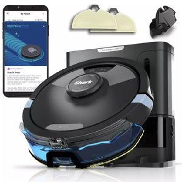 Shark Matrix Plus 2in1 Robot Vacuum & Mop with Sonic Mopping, Matrix Clean, HEPA Bagless Self Empty - RV2610WA: AI Ultra, Pet Hair, Multi-Surface This item is not available