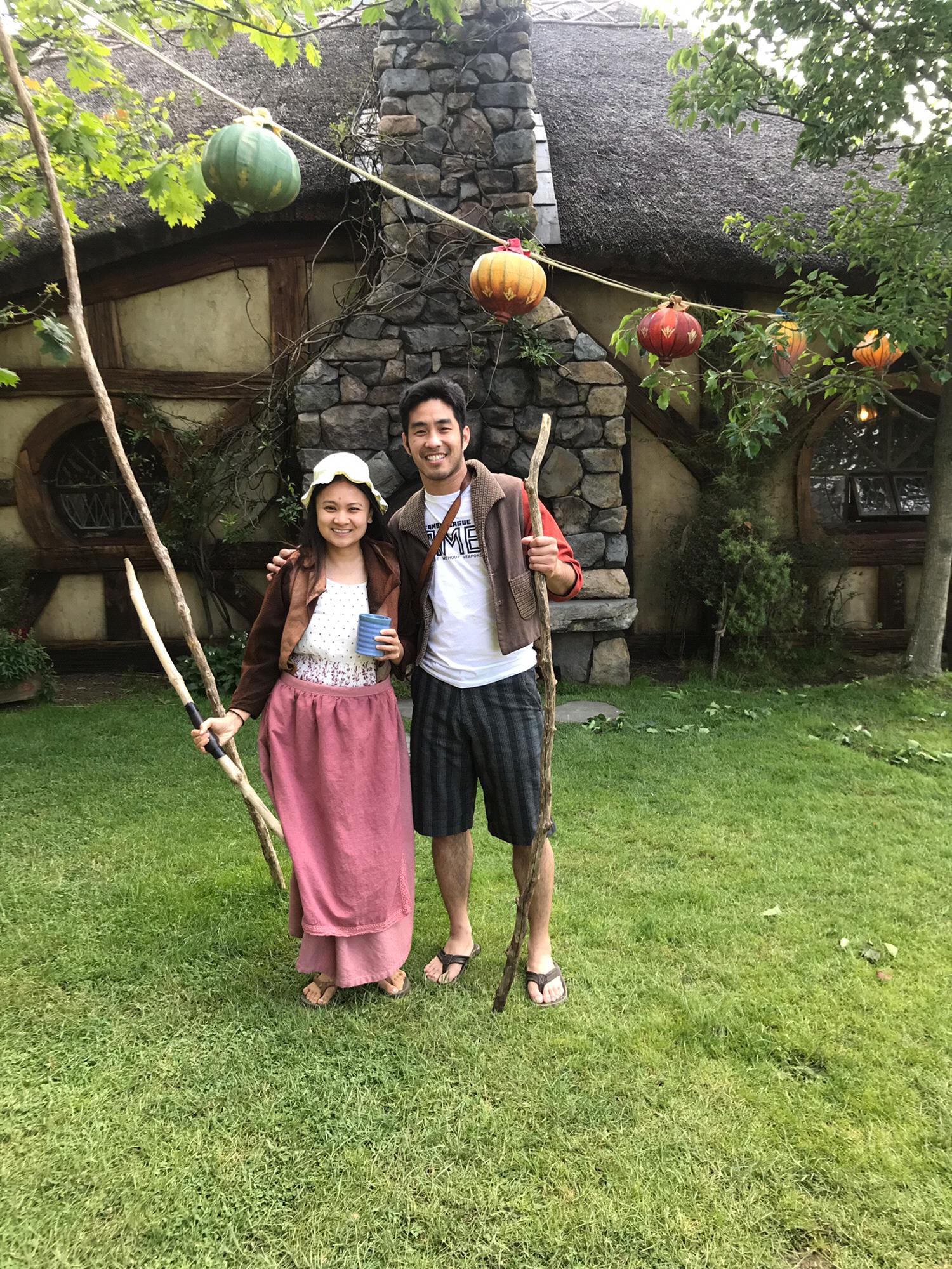 Hobbits for a day! @The Hobbiton