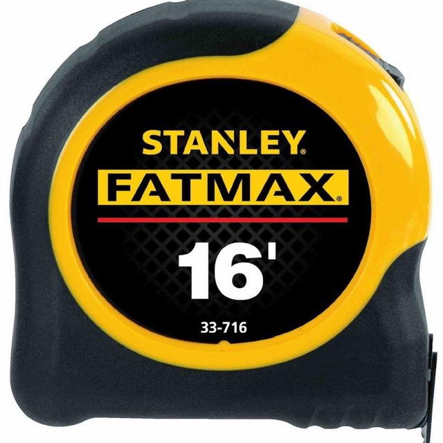 Stanley Hand Tools 33-716 16' FatMax Blade Armor Coating Tape Rule