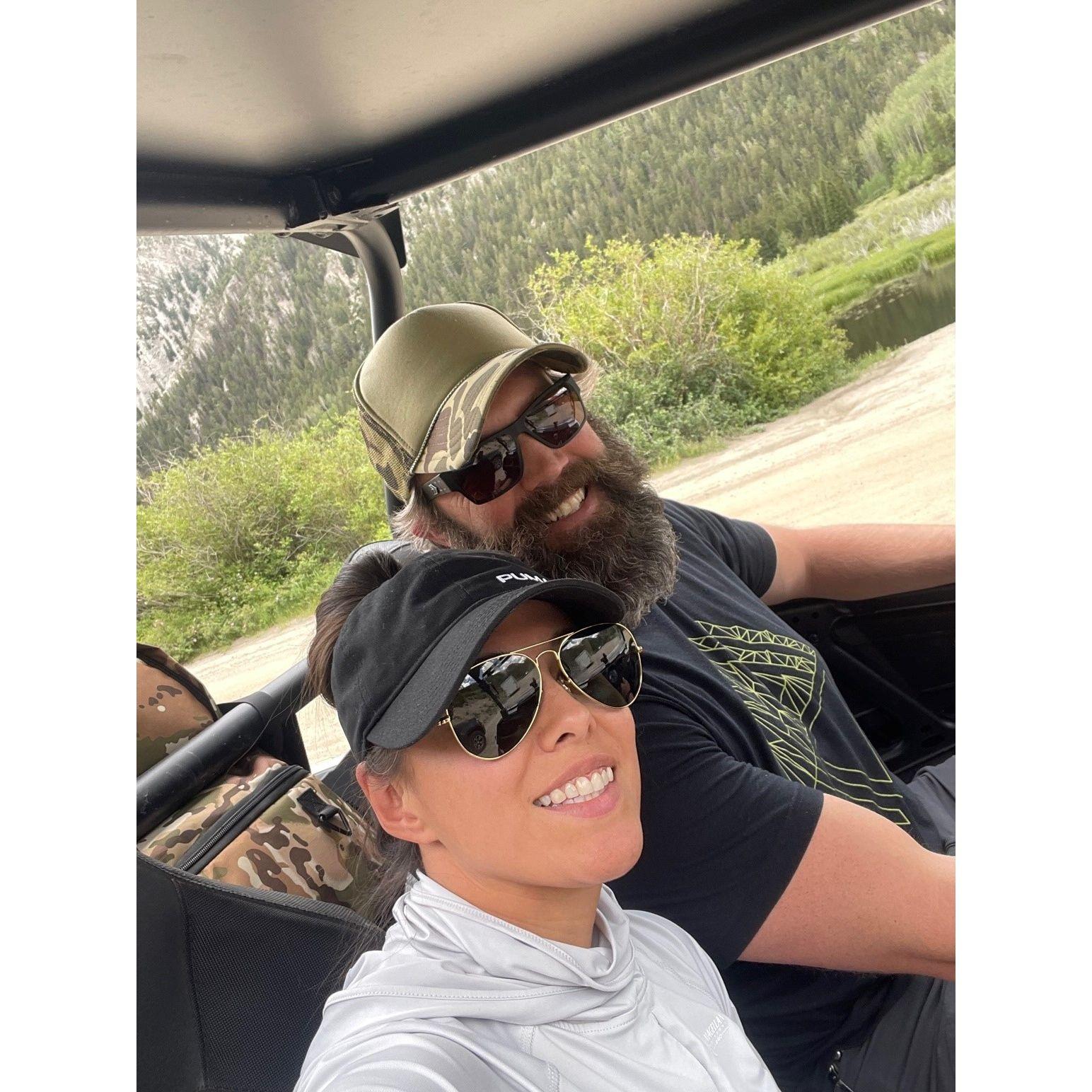 Off roading at Cottonwood Pass