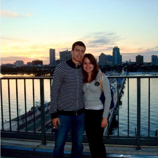 Second date in downtown St Pete in December 2009.