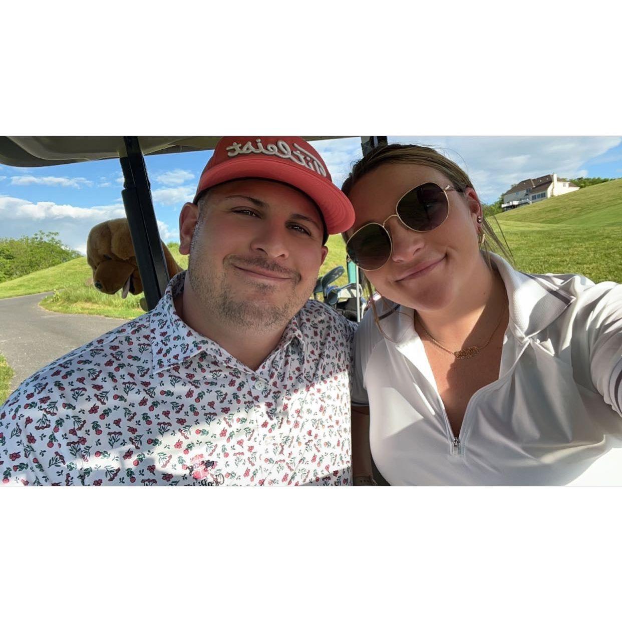 couples that golf together - stay together !