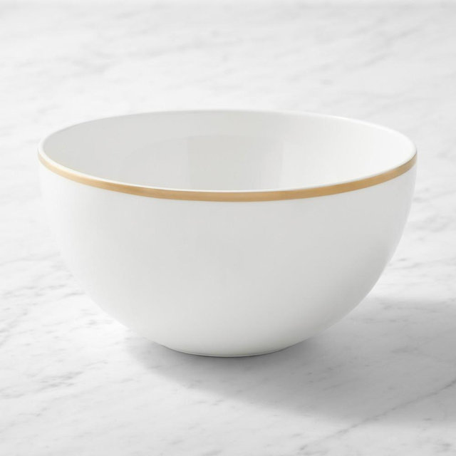 Pickard Signature Serving Bowl, Gold, No Monogram