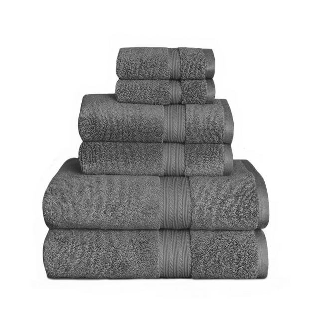 American Dawn Heirloom Manor Estella Zero Twist 6 Piece Bath Towel Set