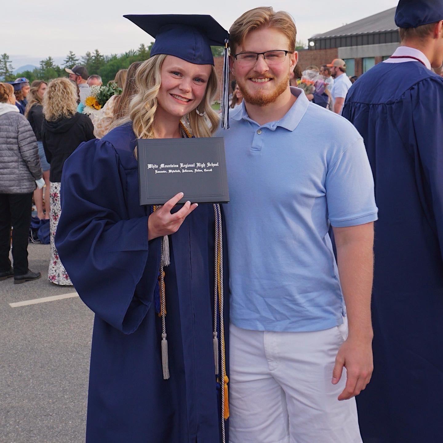 Nora's high school graduation