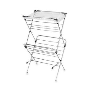Polder - Two-Tier Clothes Drying Rack with Mesh Cover