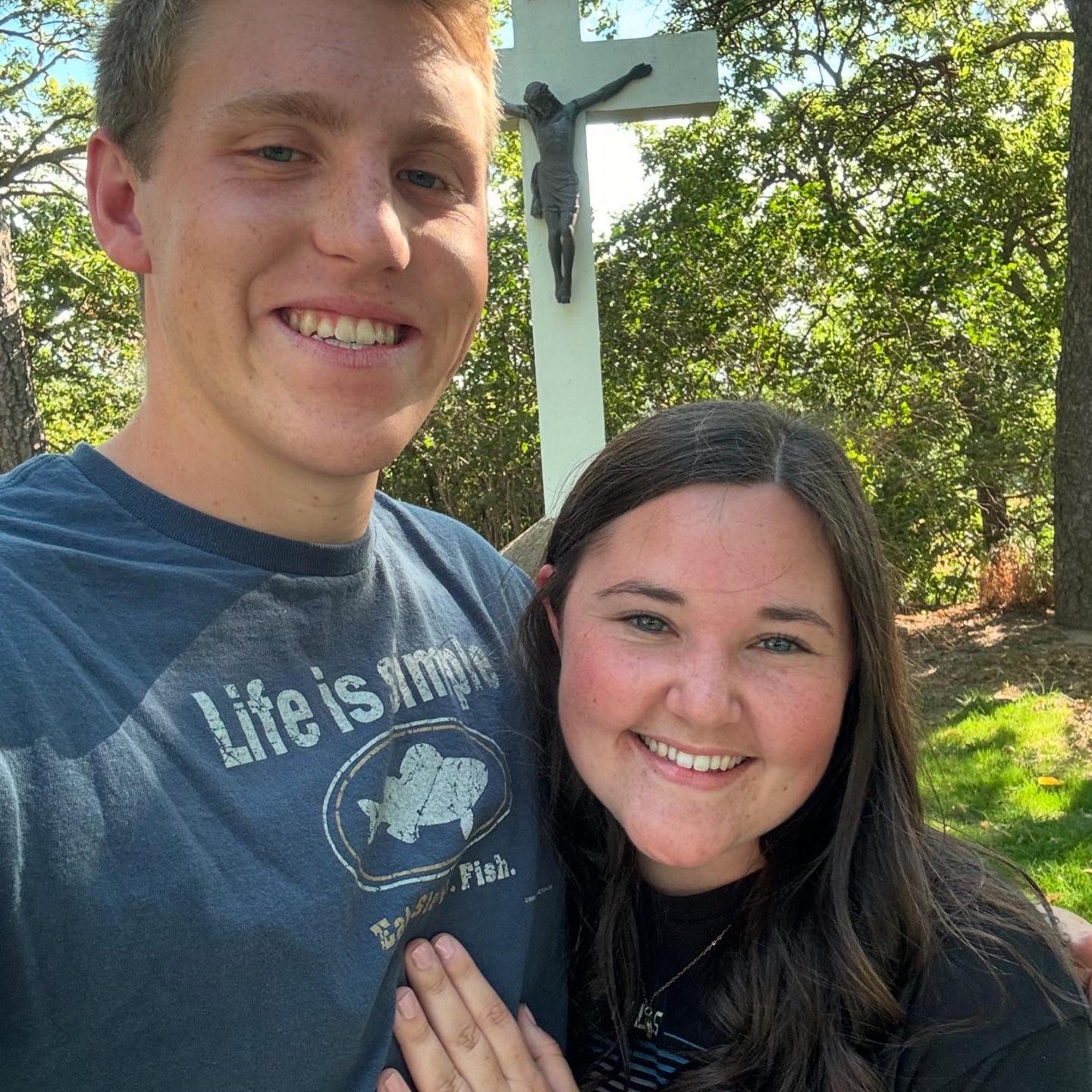 9/20/24 - Moments after Ethan proposed!