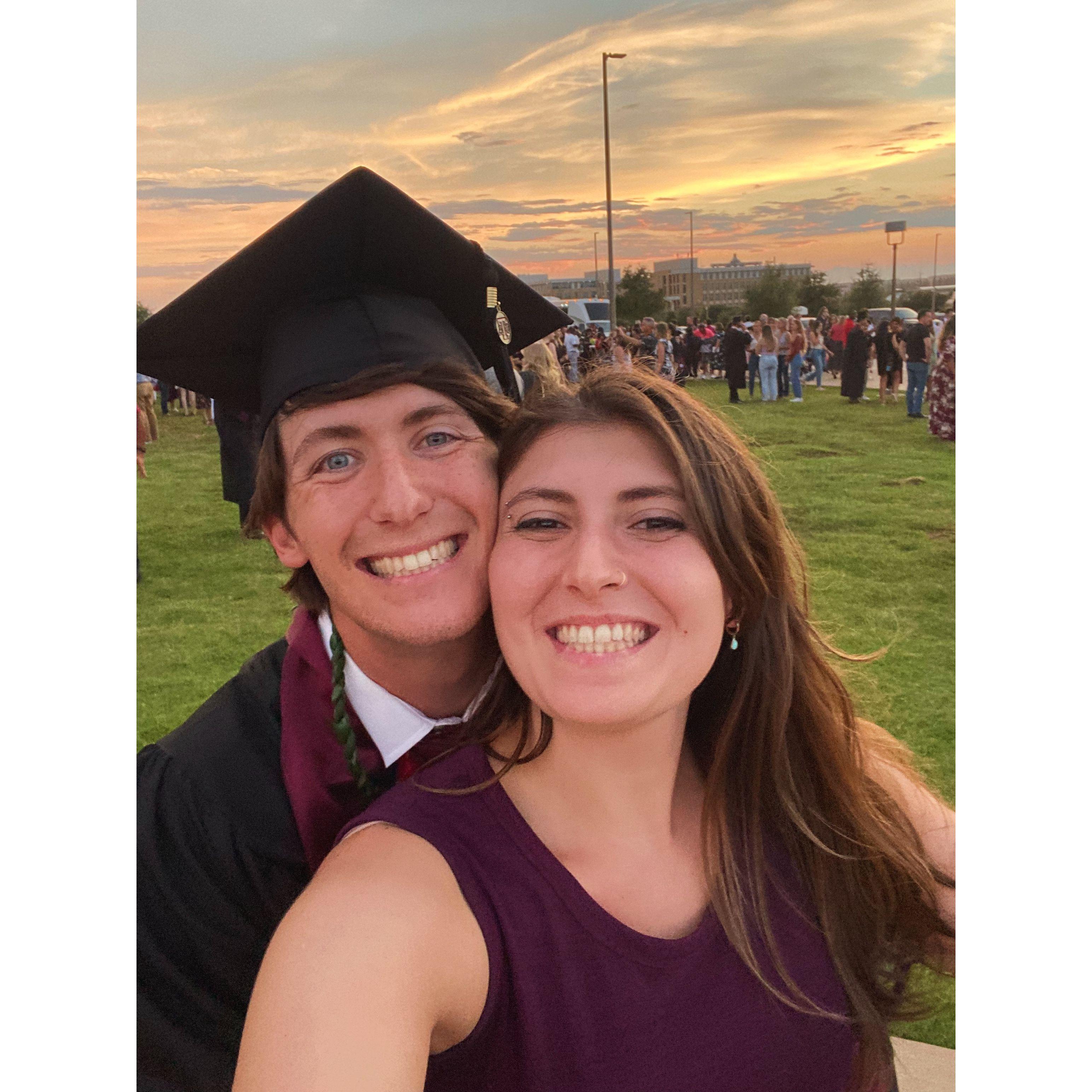 M's graduation from Texas A&M! Gig 'Em!