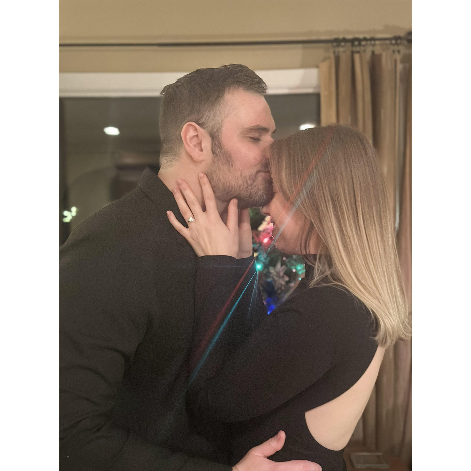 The official "I do" picture for the socials :) / December 25, 2024