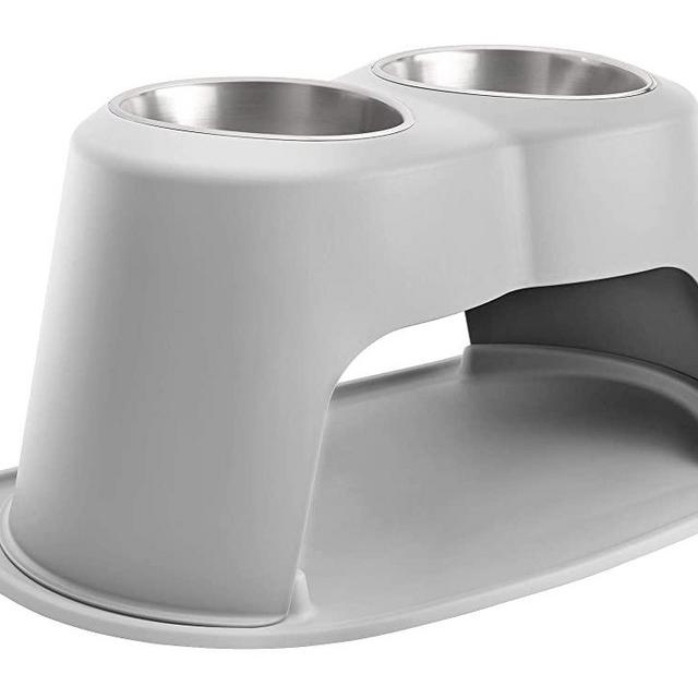 WeatherTech Double High Pet Feeding System - Elevated Dog/Cat Bowls