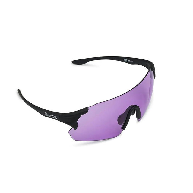 Beretta Unisex Protective Shooting Safety Plastic Frame Challenge EVO Glasses for Eye Protection